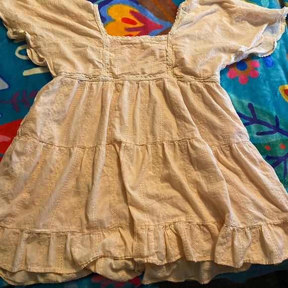 Altar'd State Cream Mini Dress - Picture 1 of 5